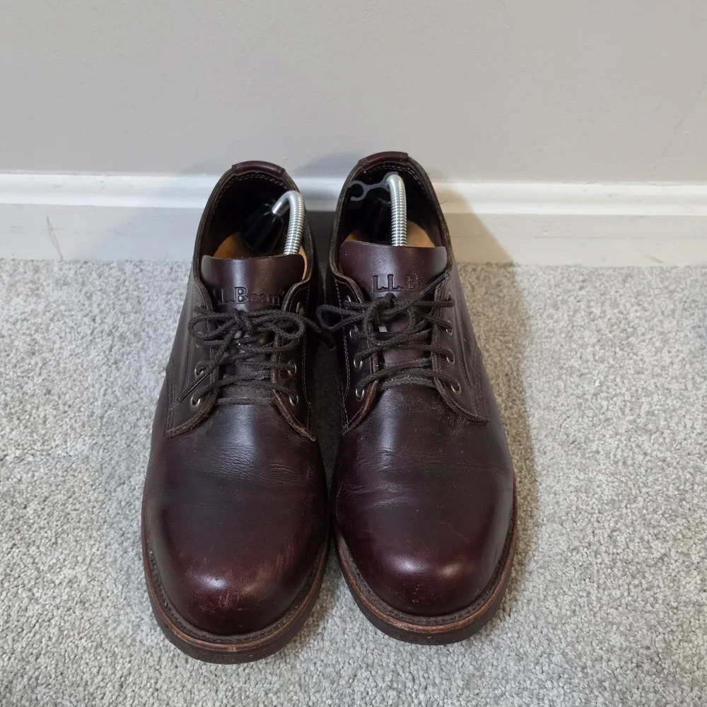 Chippewa Katahdin L.L.Bean K.I.W Engineer Boots Plain Toe Mens‎ 10 EEUSA Vintage